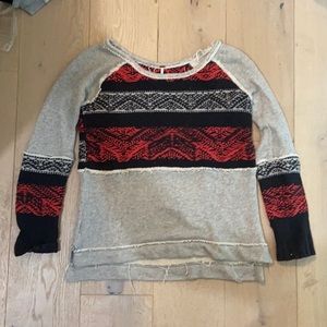 Free People Sweatshirt.  Size small
